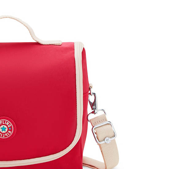 Kipling New Kichirou Lunch Bag Táska Piros | HU 1928ZU